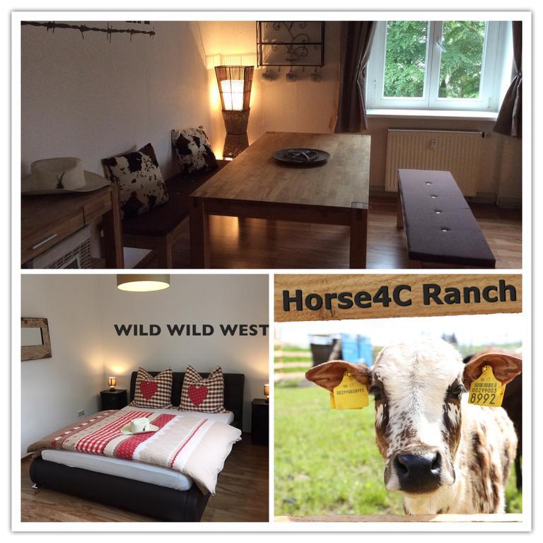 4C Horse Ranch Hotell Hainichen Eksteriør bilde